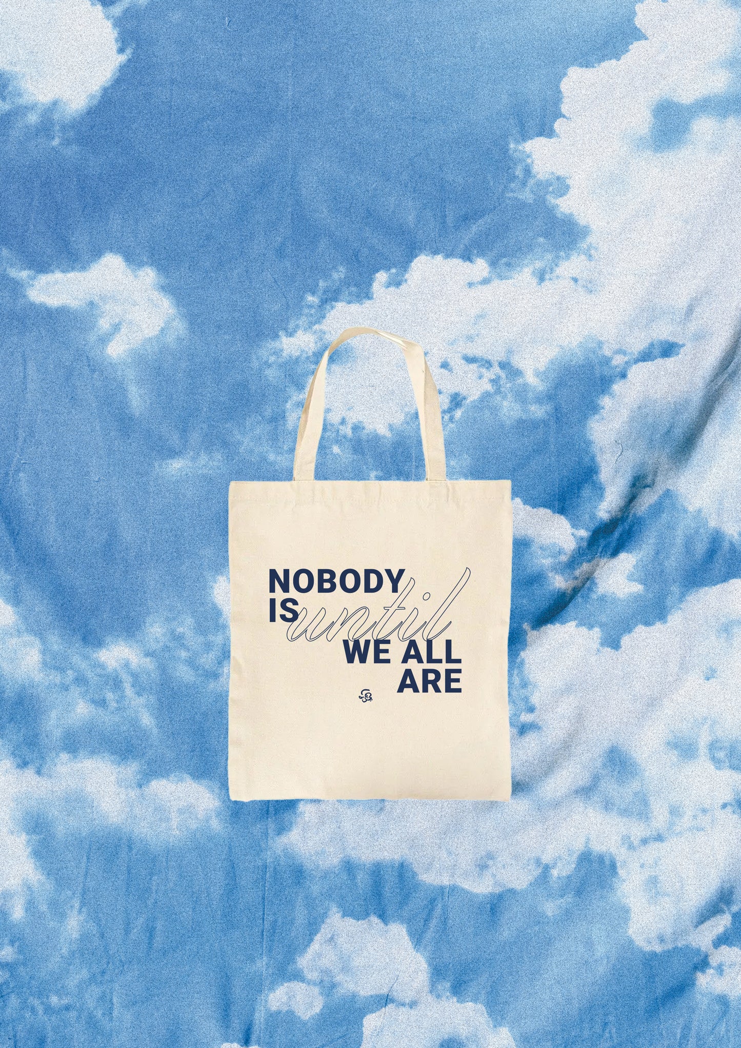 COMING UP FOR AIR TOTE BAG